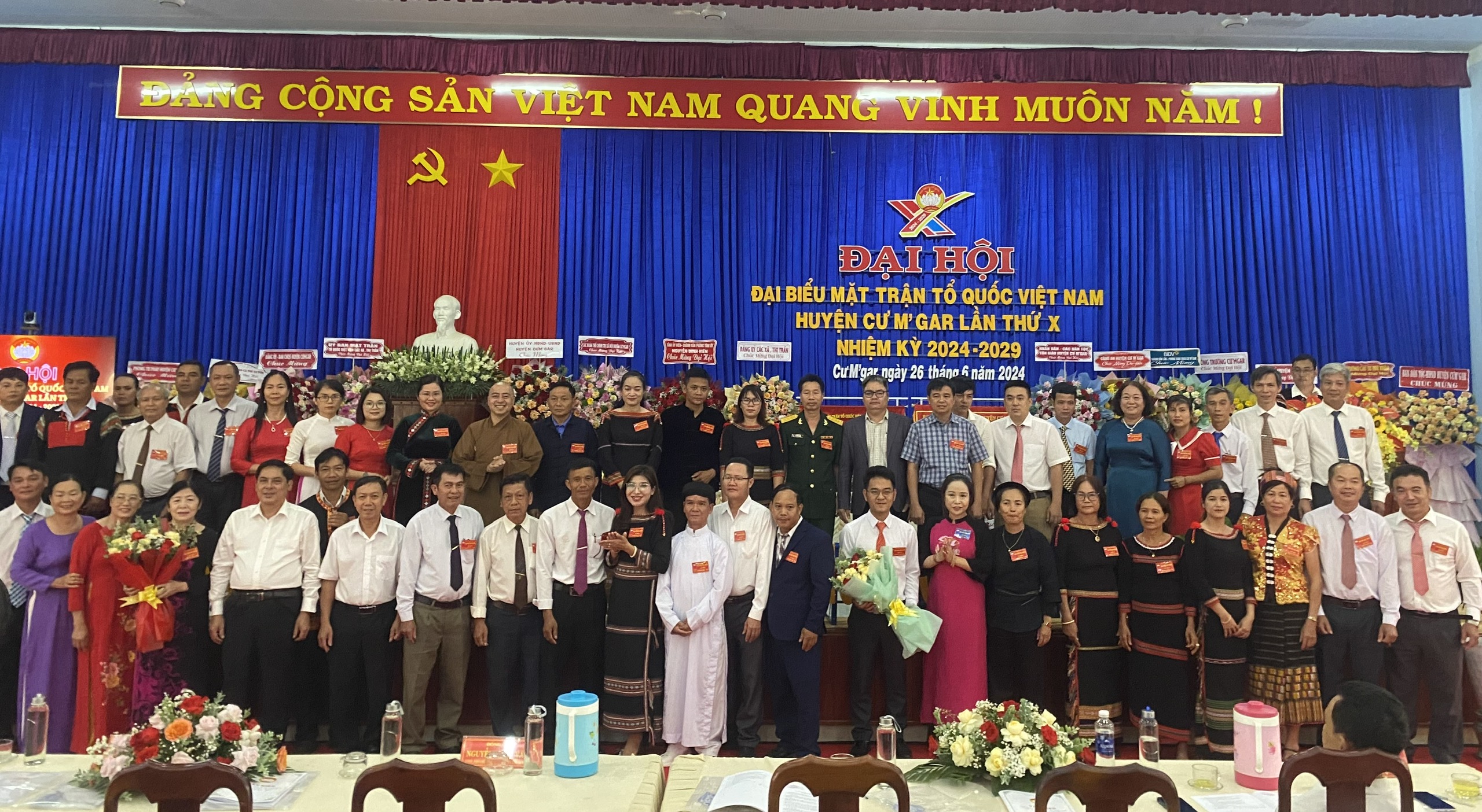 Đại hội đại biểu MTTQ Việt Nam huyện Cư M’gar lần thứ X, nhiệm kỳ 2024 – 2029: Đồng chí Y Wal Mlô – Bí thư Huyện đoàn được hiệp thương giữ chức danh Chủ tịch Ủy ban MTTQ Việt Nam huyện nhiệm kỳ 2024 – 2029