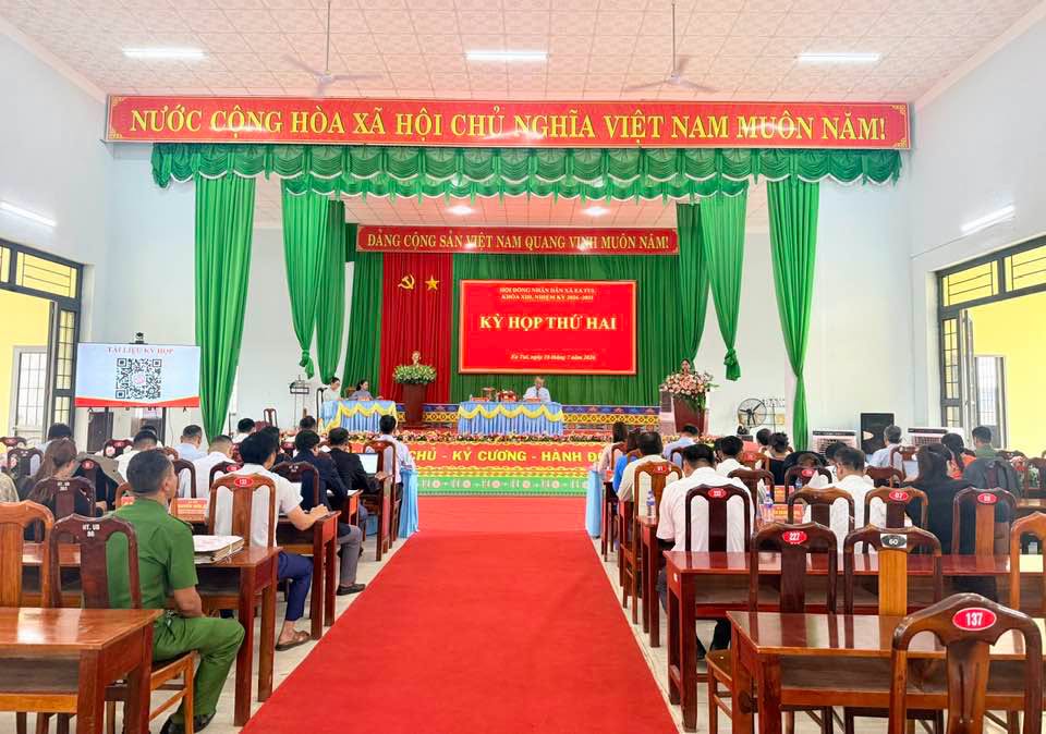 HĐND XÃ EA TUL TỔ CHỨC THÀNH CÔNG KỲ HỌP THỨ HAI