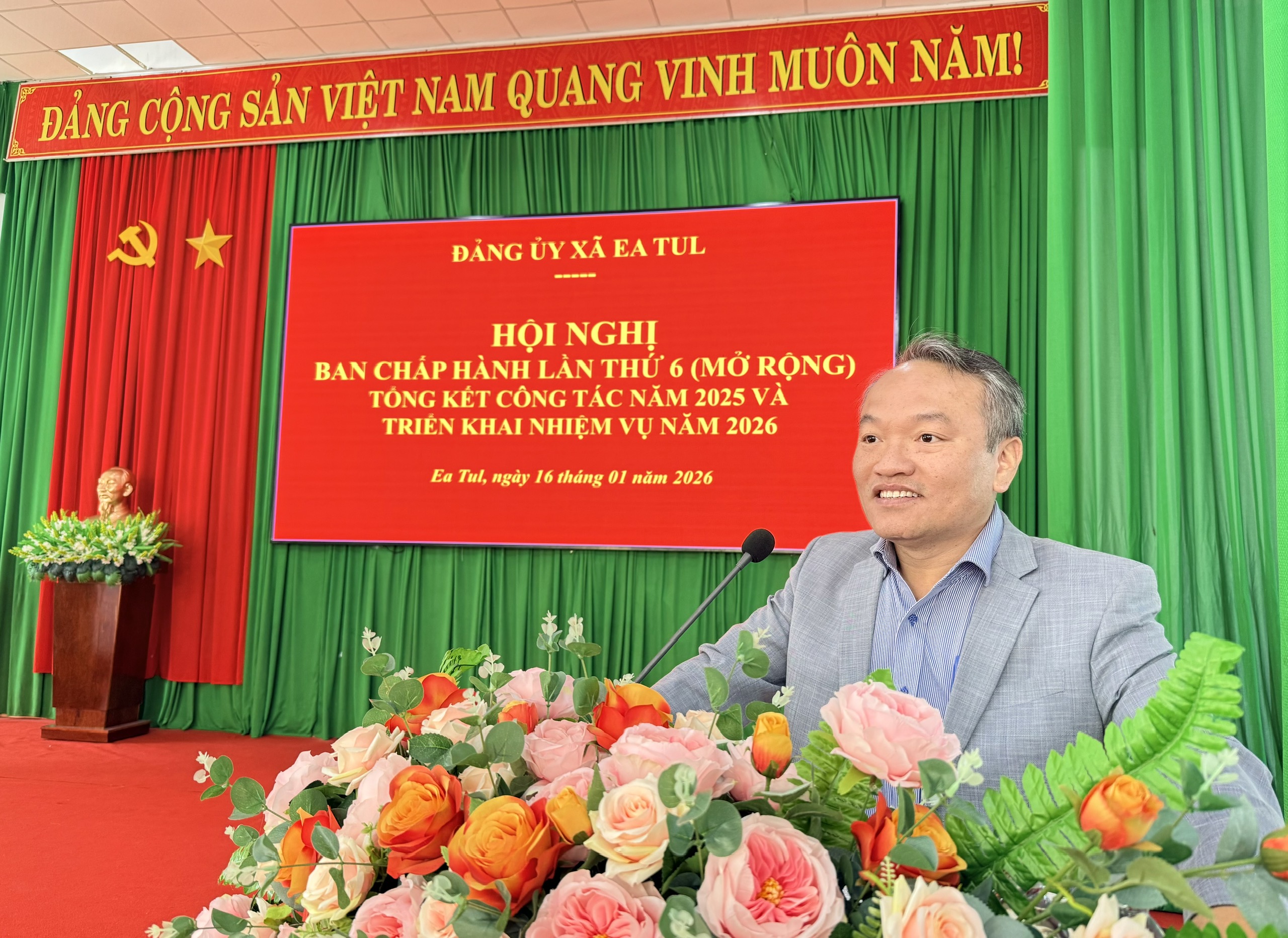 Hội nghị Ban Chấp hành xã Ea Tul lần thứ 6 (mở rộng)