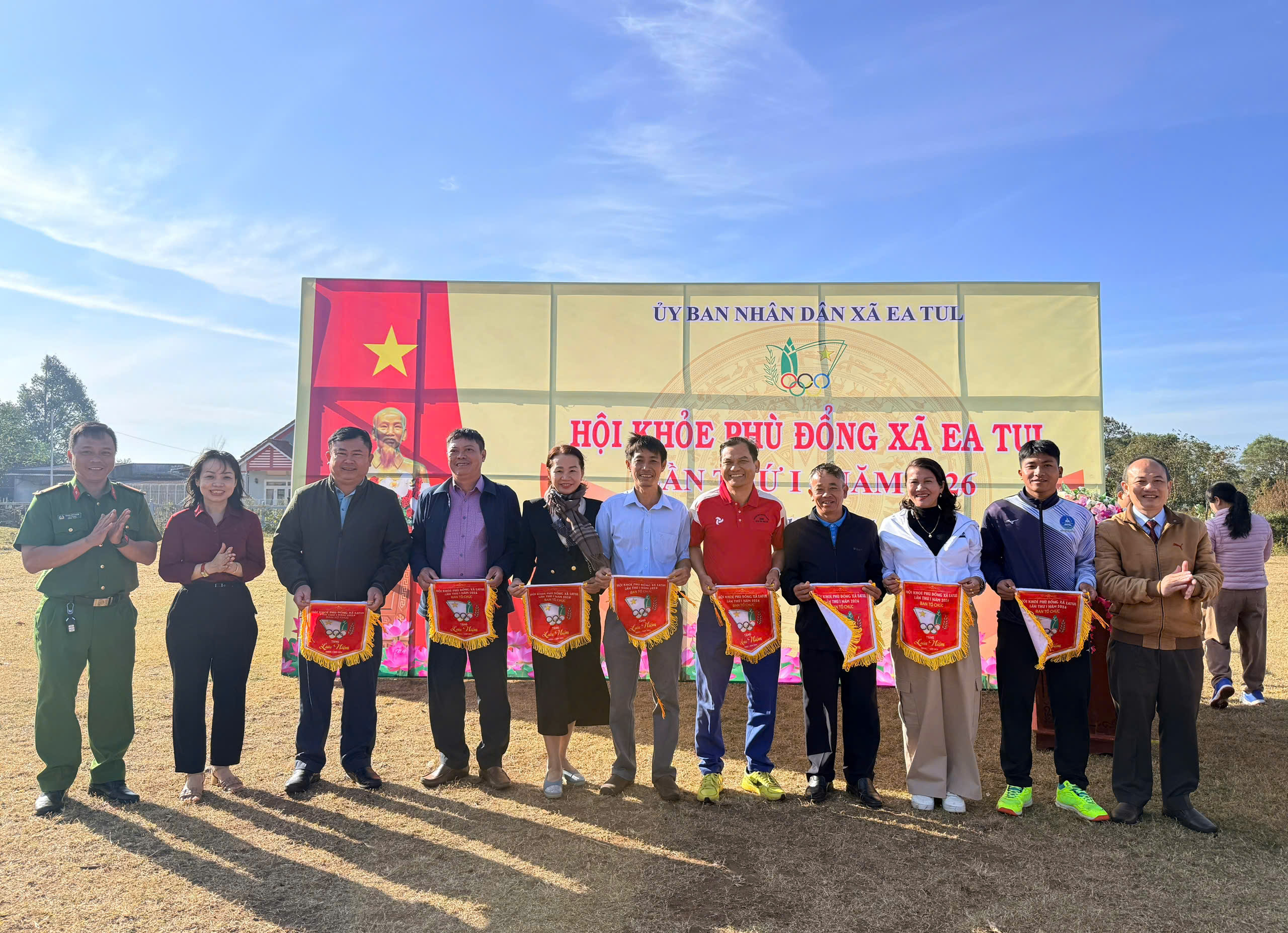 Khai mạc Hội khỏe Phù Đổng xã Ea Tul lần thứ I năm 2026