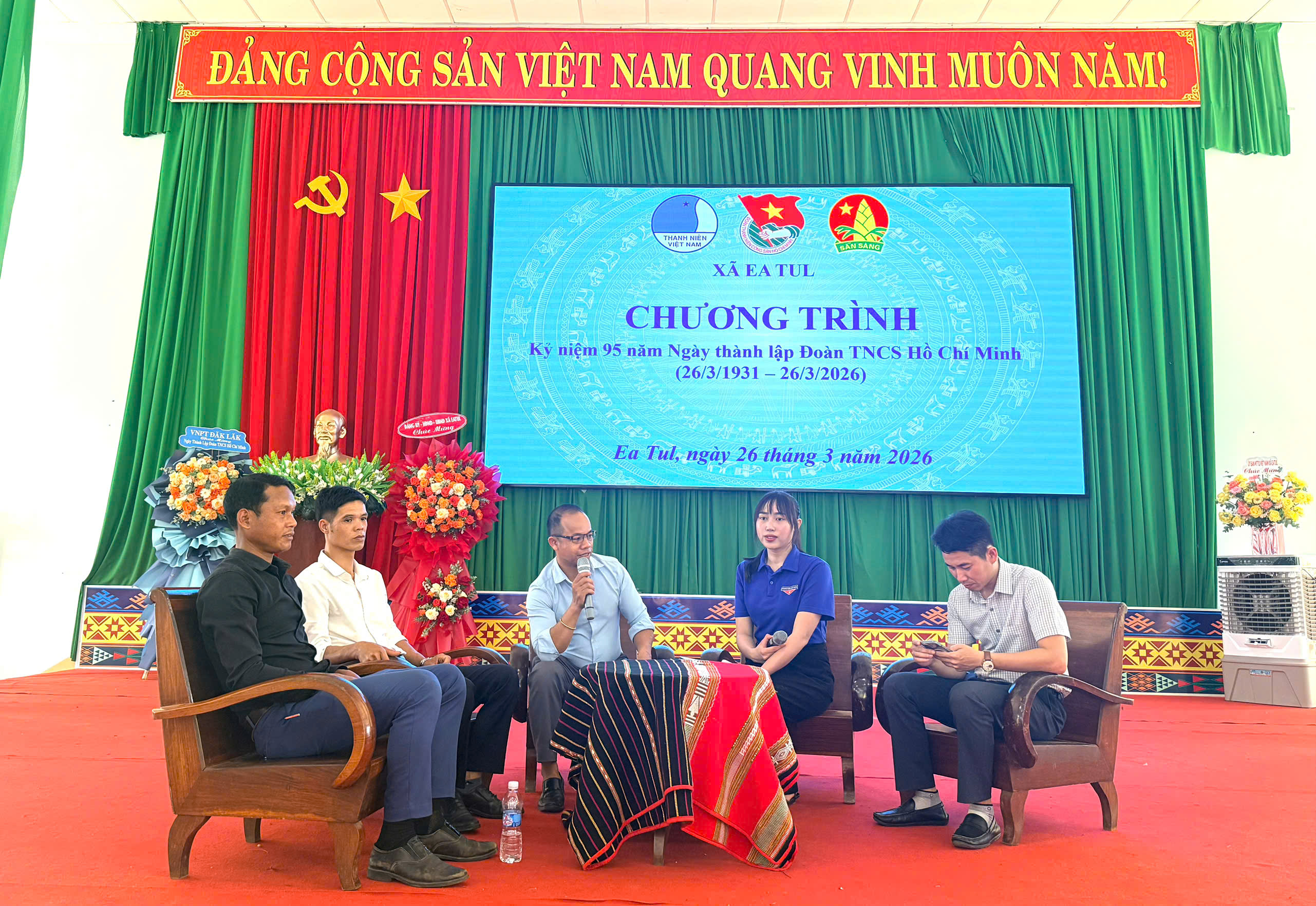 Xã Ea Tul tọa đàm kỷ niệm 95 năm Ngày thành lập Đoàn TNCS Hồ Chí Minh